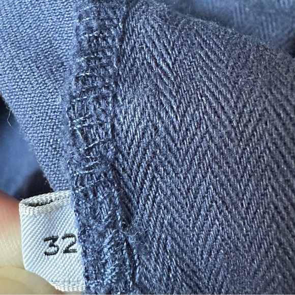 Saturdays NYC Men’s 32/31 Blue 5 Pocket Mid-rise Straight Leg Chino Pants - Picture 6 of 9